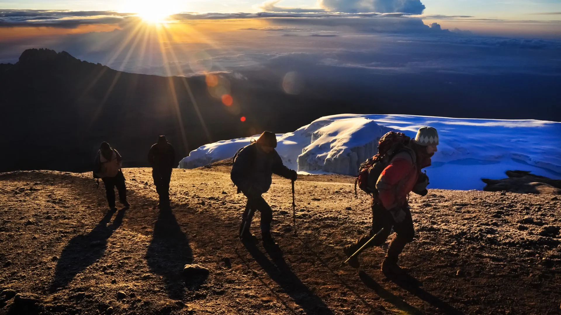 Kilimanjaro climbing team